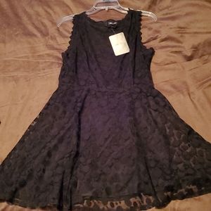 BNWT Lily Rose Black Lace Cocktail Dress